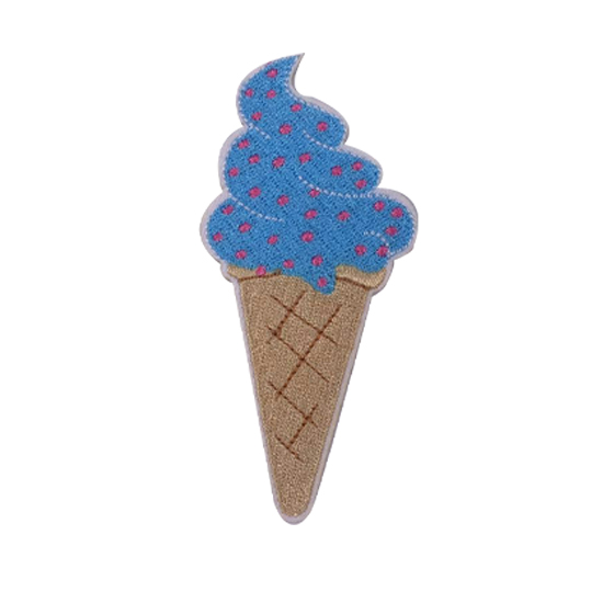 Ice cream Embrodiery patches