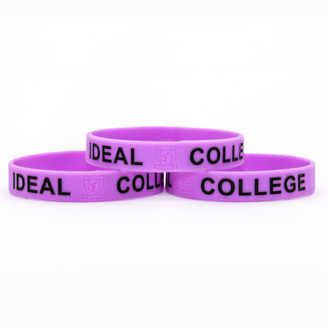 Purple Silicone Wristbands/ Bracelets